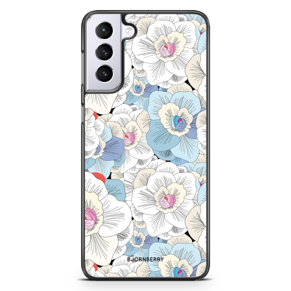 Bjornberry Skal Samsung Galaxy S21 Plus - Blommor