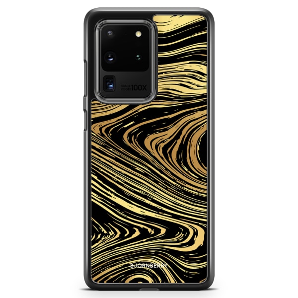 Bjornberry Skal Samsung Galaxy S20 Ultra - Guld Marmor