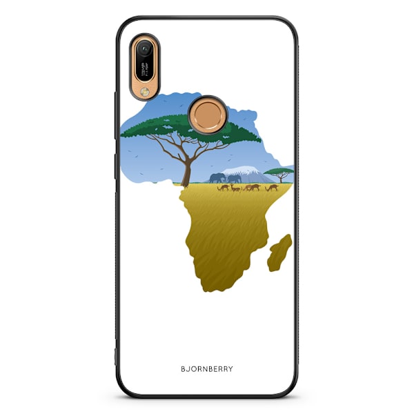 Bjornberry Skal Huawei Y6 2019 - Afrika Vit