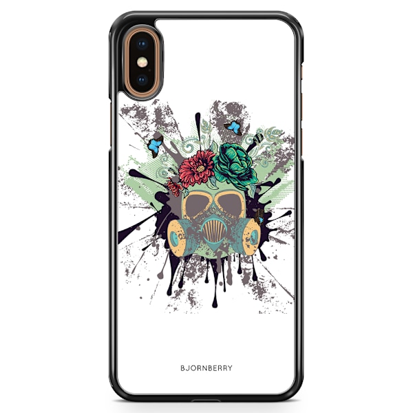 Bjornberry Skal iPhone XS Max - Gas Mask Blommor