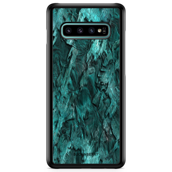 Bjornberry Skal Samsung Galaxy S10 - Grön Kristall