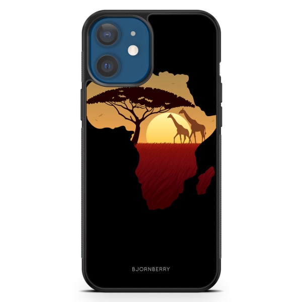 Bjornberry Hårdskal iPhone 12 - Afrika Svart