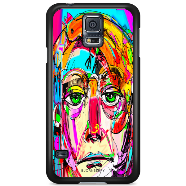 Bjornberry Skal Samsung Galaxy S5 Mini - Abstrakt Porträtt