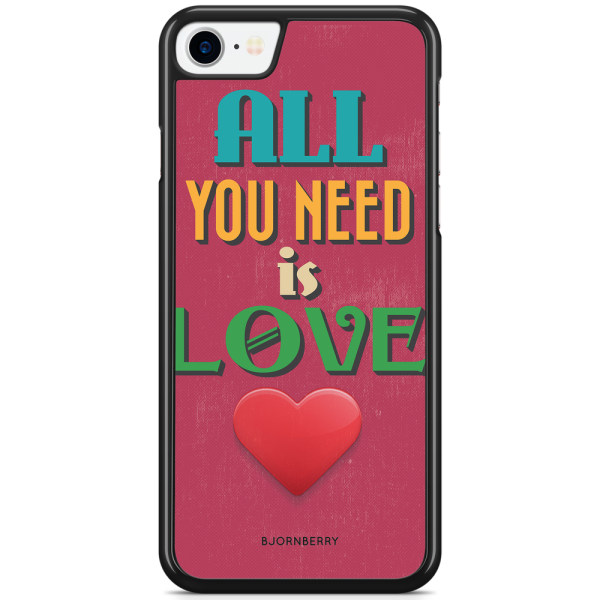 Bjornberry Skal iPhone SE (2020) - All You Need Is Love