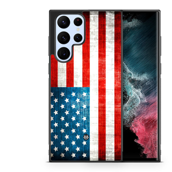 Bjornberry Skal Samsung Galaxy S23 Ultra -USA Flagga