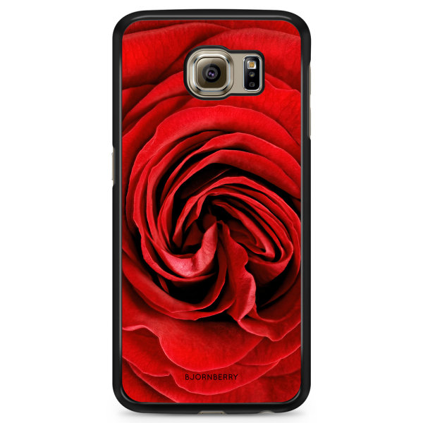 Bjornberry Skal Samsung Galaxy S6 Edge+ - Röd Ros
