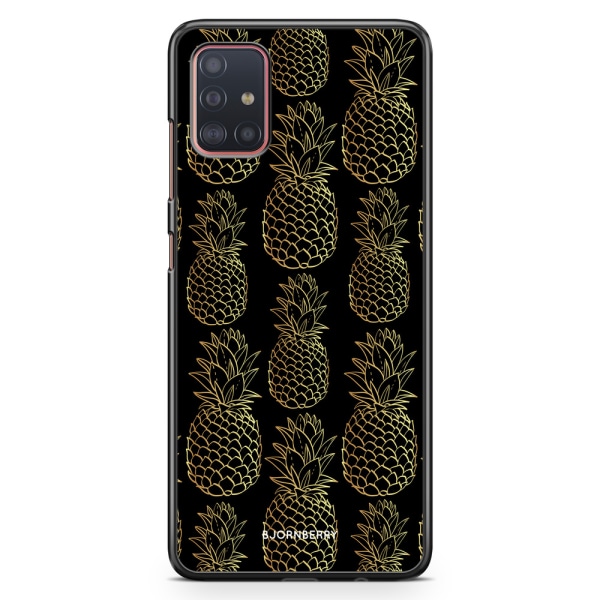 Bjornberry Skal Samsung Galaxy A51 - Guldiga Ananas