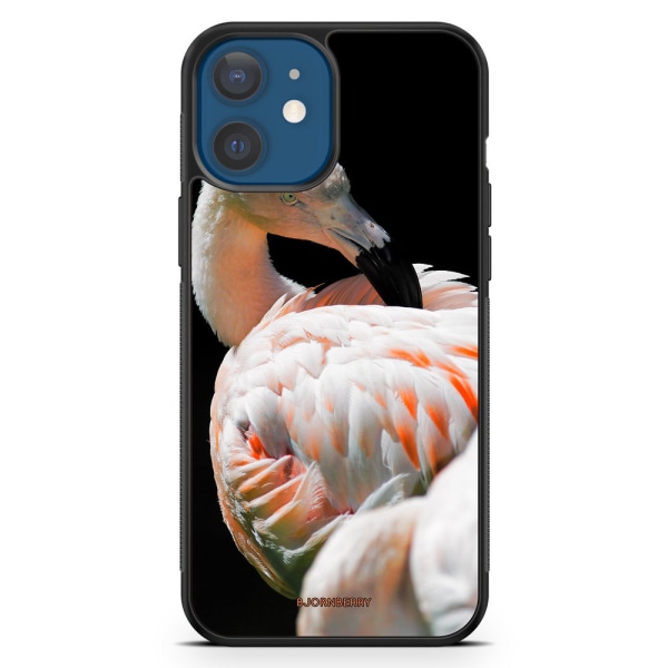 Bjornberry Hårdskal iPhone 12 Mini - Flamingo