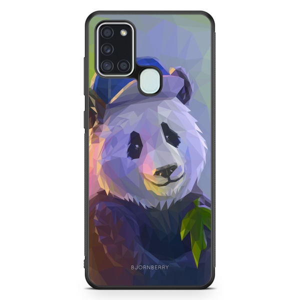 Bjornberry Skal Samsung Galaxy A21s - Färgglad Panda