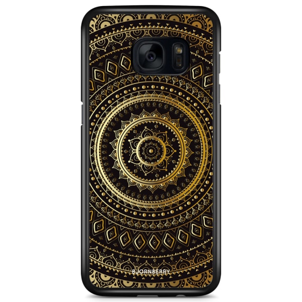 Bjornberry Skal Samsung Galaxy S7 - Guld Mandala