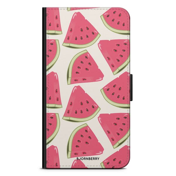 Bjornberry Plånboksfodral Huawei P30 Lite - Vattenmelon