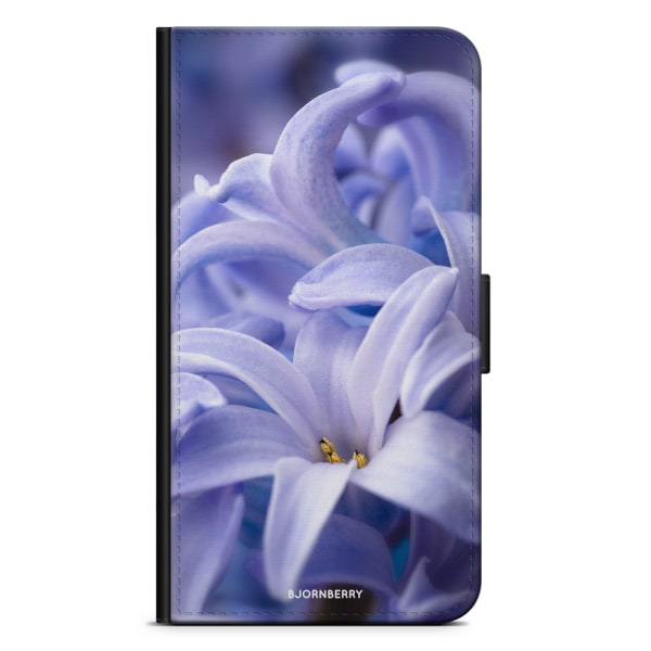 Bjornberry Plånboksfodral Motorola Moto G6 -Blå blomma