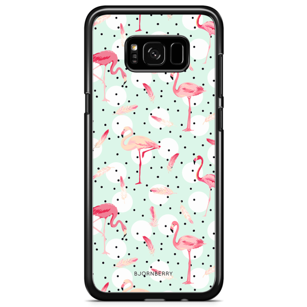 Bjornberry Skal Samsung Galaxy S8 - Flamingos