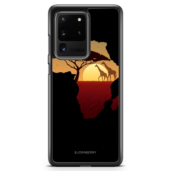 Bjornberry Skal Samsung Galaxy S20 Ultra - Afrika Svart