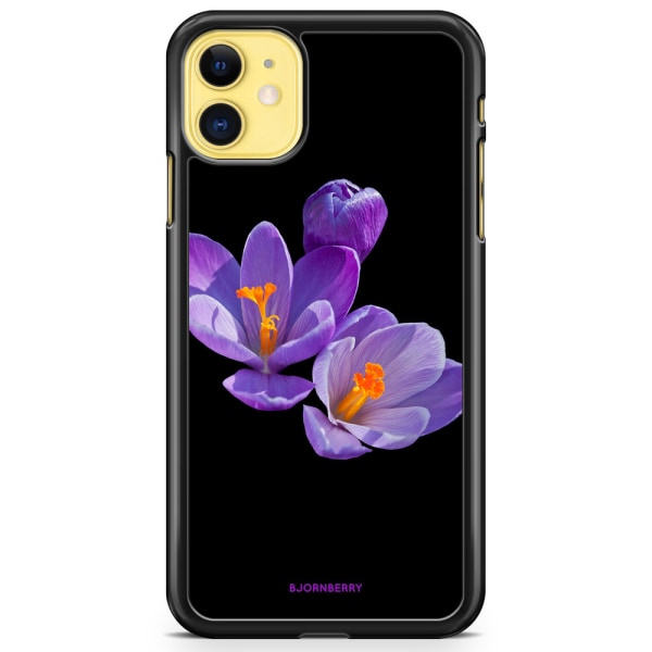 Bjornberry Hårdskal iPhone 11 - Lila Blommor
