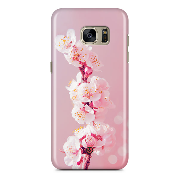 Samsung Galaxy S7 Edge Premium Skal - Cherry Blossom