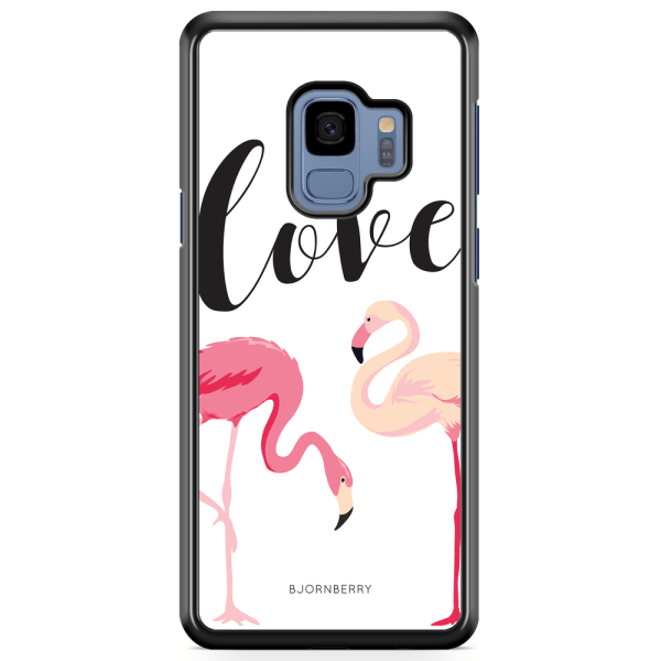 Bjornberry Skal Samsung Galaxy A8 (2018) - Love Flamingo