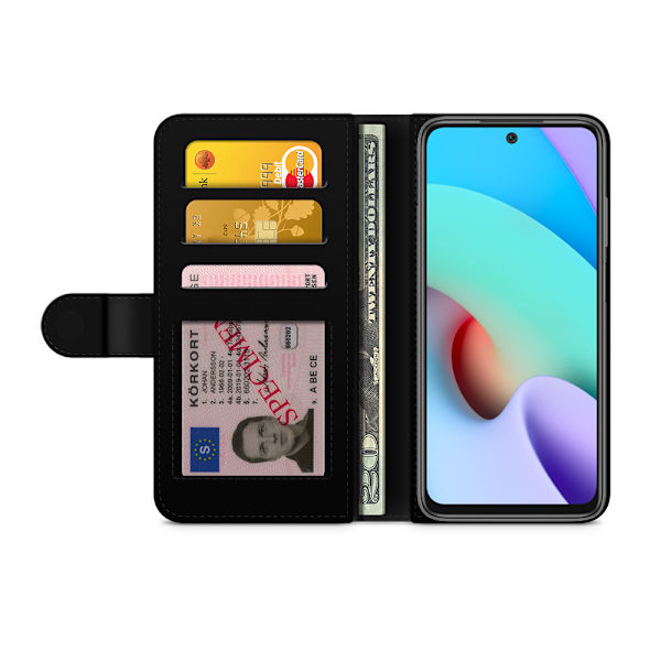 Bjornberry Xiaomi Redmi 10 Fodral - Sovande Leopard