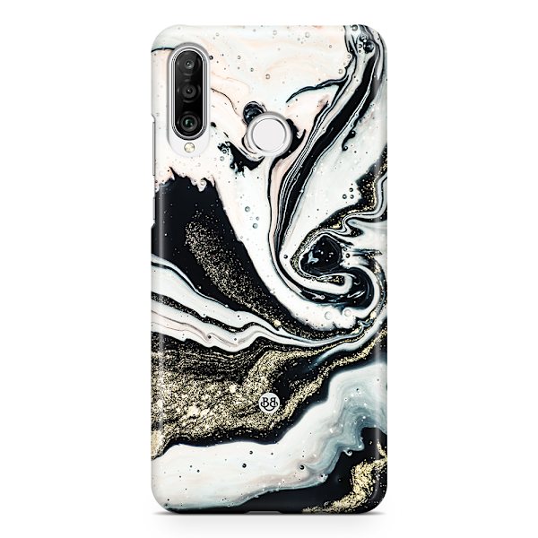 Bjornberry Huawei P30 Lite Premiumskal - Golden Swirl