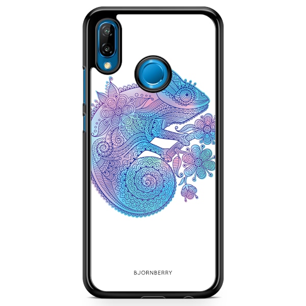Bjornberry Skal Huawei P20 Lite - Mandala kameleont