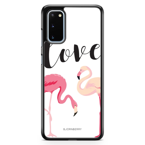 Bjornberry Skal Samsung Galaxy S20 FE - Love Flamingo