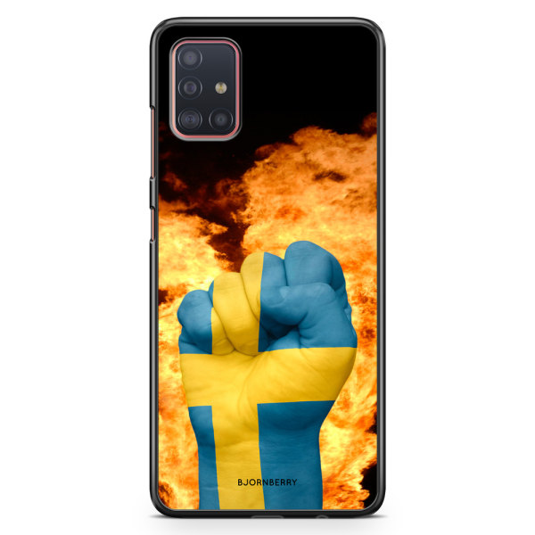 Bjornberry Skal Samsung Galaxy A51 - Sverige Hand