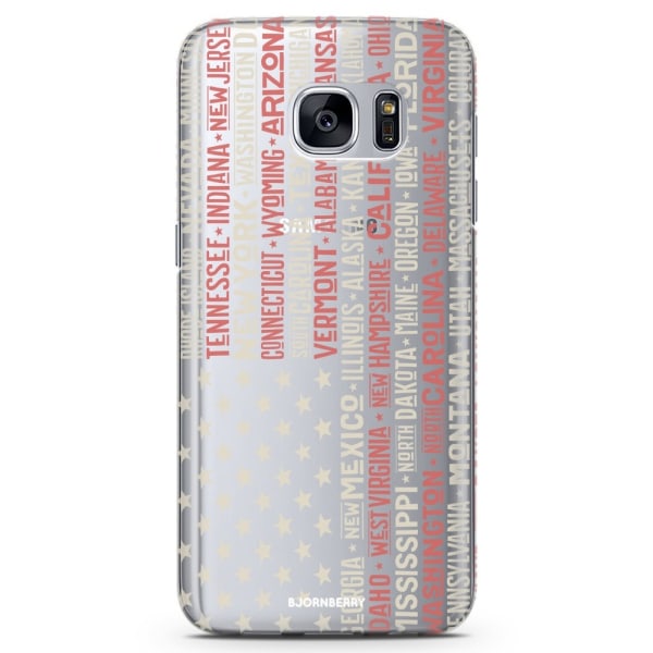 Bjornberry Samsung Galaxy S7 Edge TPU Skal -USA