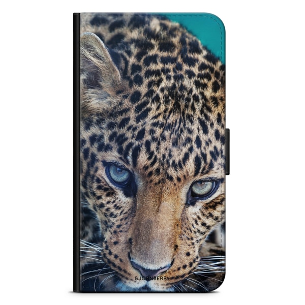 Bjornberry Plånboksfodral iPhone 8 Plus - Leopardöga