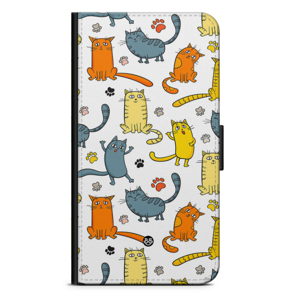 Bjornberry Fodral Samsung Galaxy A13 - Kattmönster