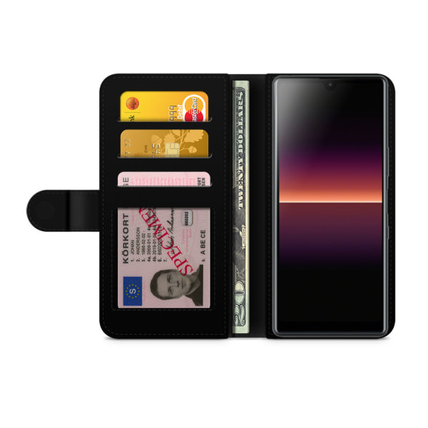 Bjornberry Plånboksfodral Sony Xperia L4 - Love Flamingo