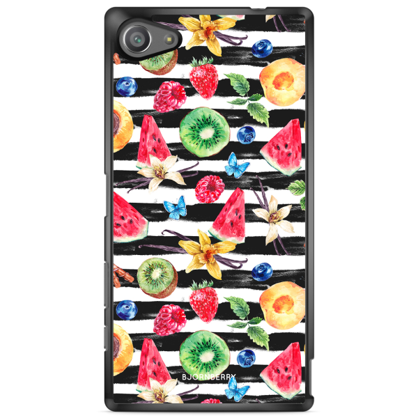 Bjornberry Skal Sony Xperia Z5 Compact - Tropiska Frukter