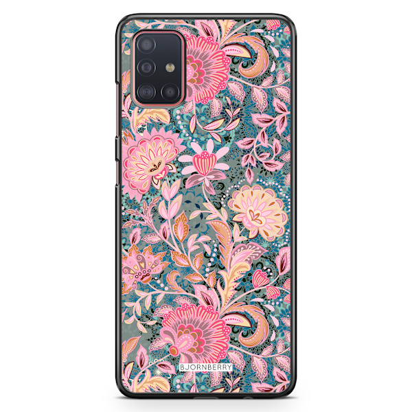 Bjornberry Skal Samsung Galaxy A51 - Fantasy Flowers