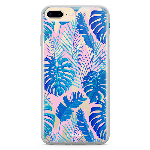 Bjornberry Skal Hybrid iPhone 7 Plus - Tropical Pattern