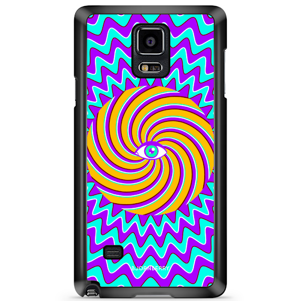 Bjornberry Skal Samsung Galaxy Note 4 - Färgglad Hypnotisk