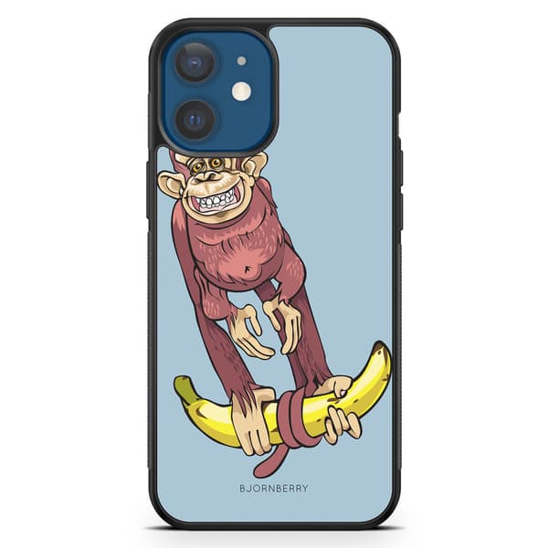Bjornberry Hårdskal iPhone 12 Mini - Apa