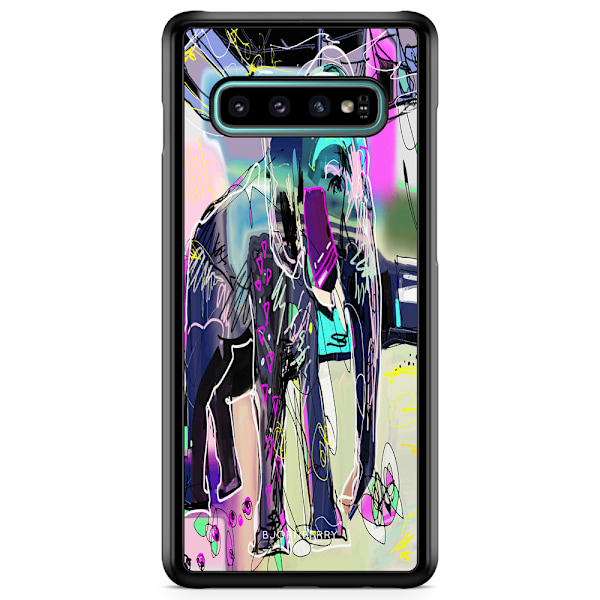 Bjornberry Skal Samsung Galaxy S10 - Abstrakt Elefant