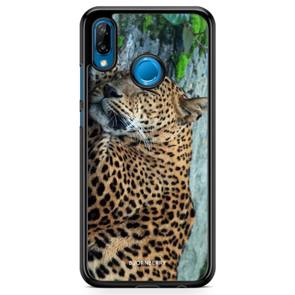 Bjornberry Skal Huawei P20 Lite - Sovande Leopard