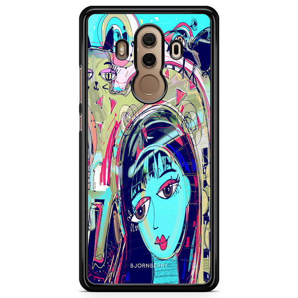 Bjornberry Skal Huawei Mate 10 Pro - Abstrakt Katt