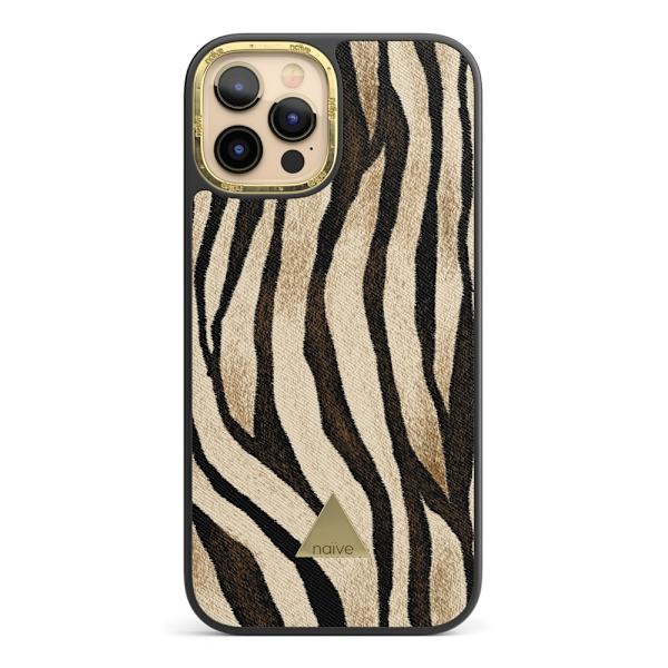 Naive iPhone 12 Pro Skal - Tiger Skin