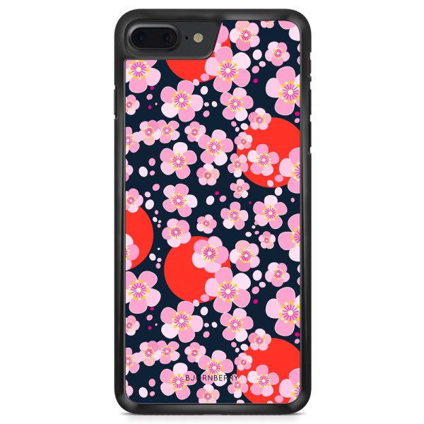 Bjornberry Skal iPhone 8 Plus - Japan Blommor