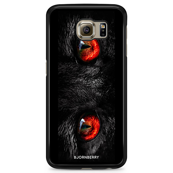 Bjornberry Skal Samsung Galaxy S6 Edge - Röda Kattögon