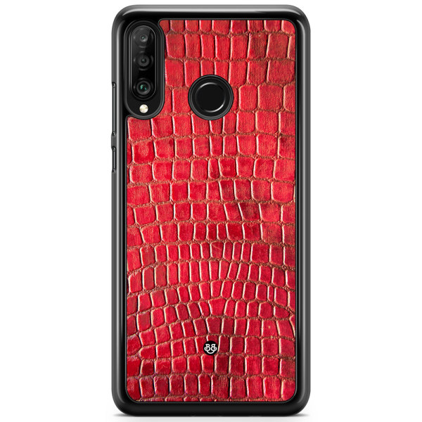 Bjornberry Hårdskal Huawei P30 Lite - Red Snake