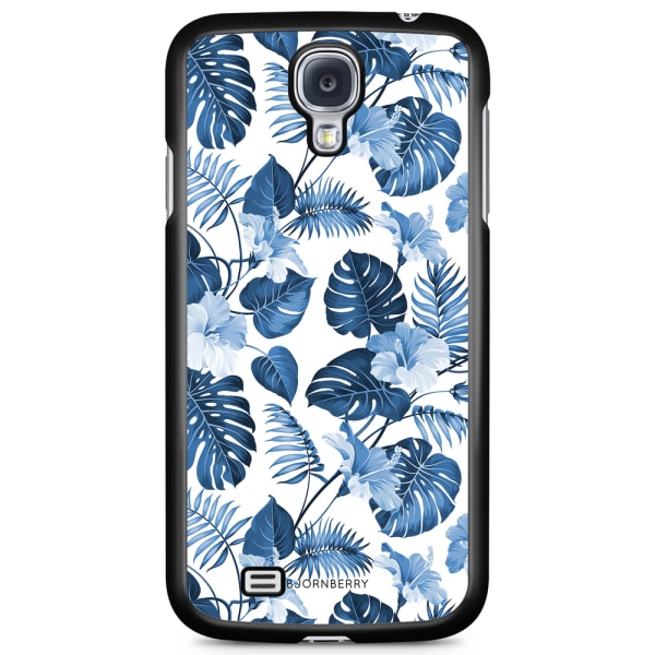 Bjornberry Skal Samsung Galaxy S4 - Blå Blommor