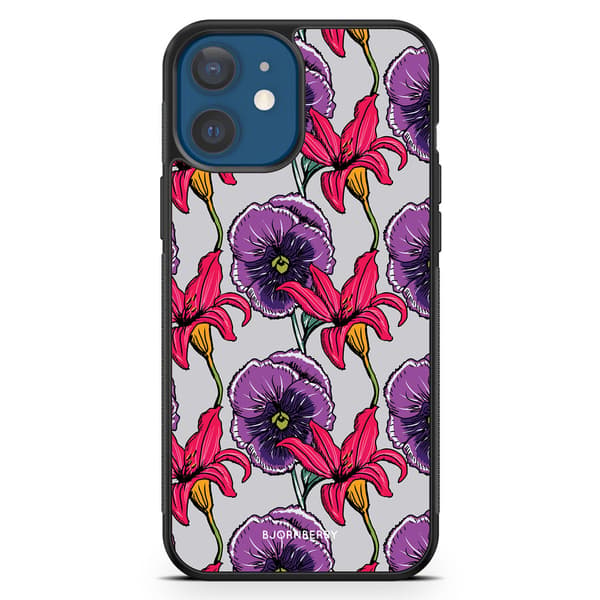Bjornberry Hårdskal iPhone 12 Mini - Blommor