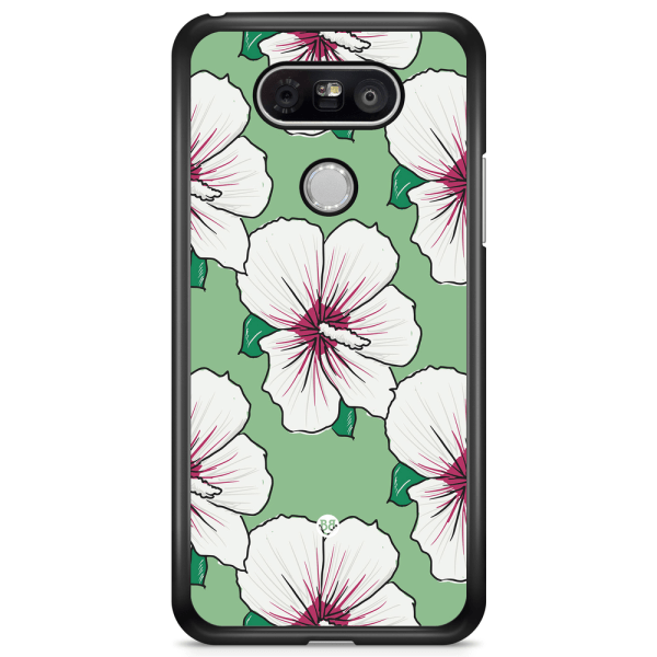 Bjornberry Skal LG G5 - Gräddvita Blommor