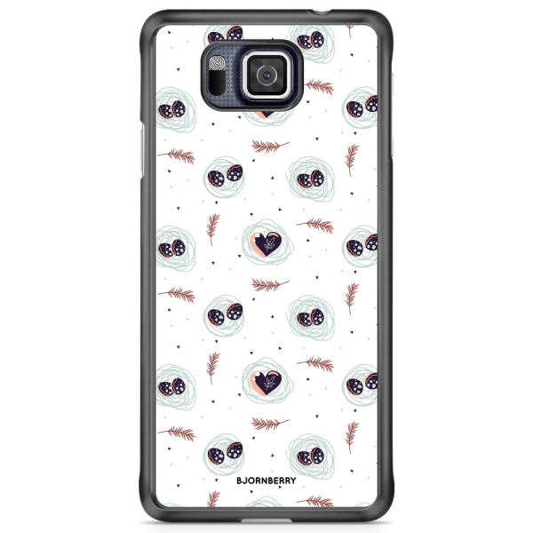 Bjornberry Skal Samsung Galaxy Alpha - Ägg och Hjärtan