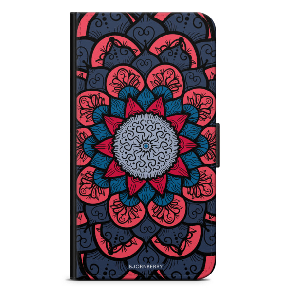 Bjornberry Plånboksfodral iPhone 7 Plus - Blå Mandala