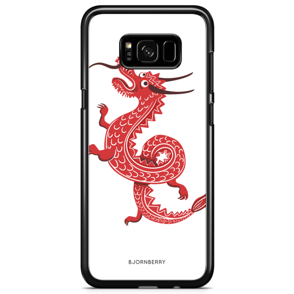 Bjornberry Skal Samsung Galaxy S8 - Röd Drake