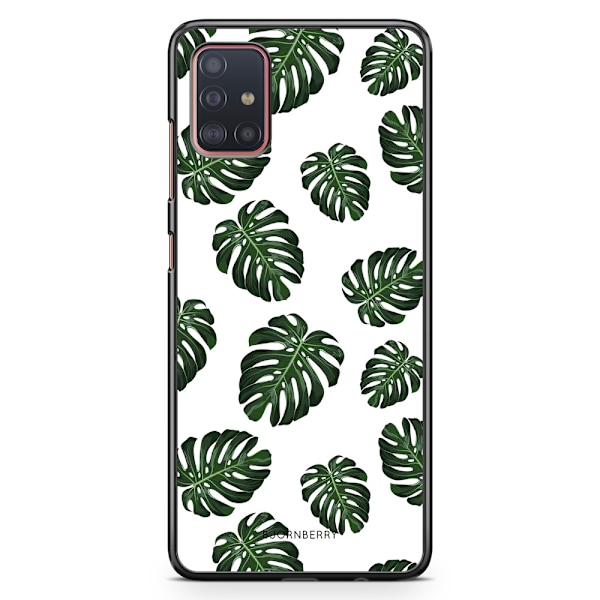 Bjornberry Skal Samsung Galaxy A51 - Monstera Mönster