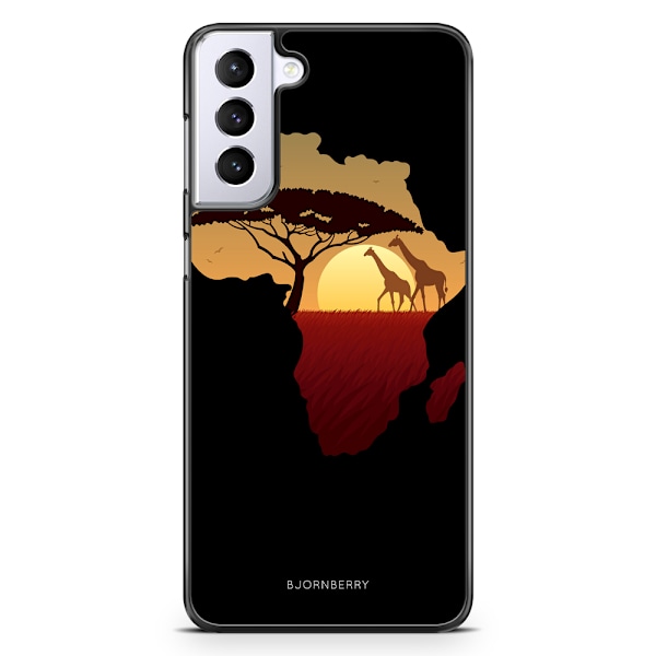 Bjornberry Skal Samsung Galaxy S21 Plus - Afrika Svart